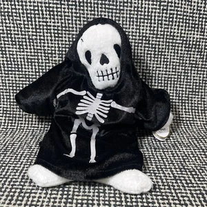 Ty Beanie Baby - Creepers the Skeleton 2001 Tag 2000 Herz Herbst Herbst Halloween - Bild 1 von 6