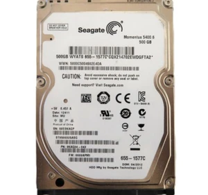 Seagate ST9500325ASG 9KAG34-043 0009APM1 (5VES) WU 2.5" 500gb China APR/2012 - Picture 1 of 1