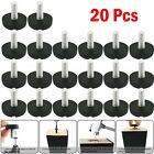 20 Piece M6 Screw On Furniture Table Chair Leveler Foot (66 Characters)