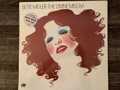 Bette Midler.  The Divine Miss M.   New Sealed. Hype Sticker - Image 1 of 2