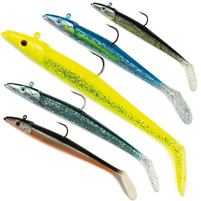 Dorsch-Killer Sandaal 20cm langer Dorschköder Salzwasserköder Meeresköder Jiggen - Bild 1 von 2