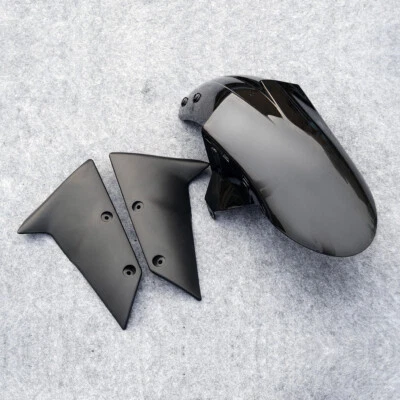 Front Tire Fender Mudguard For kawasaki ninja zx-6r zx6r 2005-2008 06 08 Black Foto 1 de 2