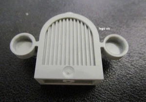Lego 30147 Vehicle Grille Lights Gray Radiateur Phare gris 3055 5986 4165 MOC A8 - Foto 1 di 1