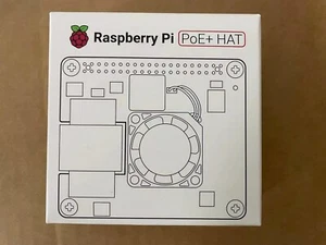 Raspberry Pi PoE+ HAT for Raspberry Pi 4B/3B+ W/Controllable Brushless Fan DC 5V - Picture 1 of 4