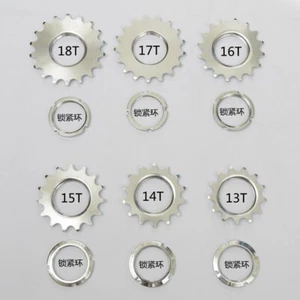 FixedGear Bike Rear Back Riding Bearing Hub Cog Sprocket 13/14/15/16/17/18T - Picture 1 of 2