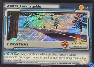 DBZ Dragon Ball Z Winter Countryside 93 Secret Rare-Free Shipping! - Picture 1 of 2