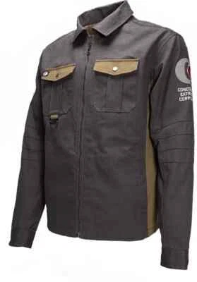 Dead Space CEC 成员帆布夹克外套全拉链石村布贴官方 — 第 1/4 张图片