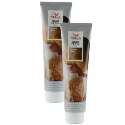Wella Color Fresh Mask 2 x 150 ml Tönungsmaske Farbmaske Caramel Glaze Set