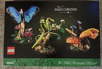 LEGO The INSECT COLLECTION SET 21342 ideas praying mantis beetle butterfly bugs - Image 1 of 4