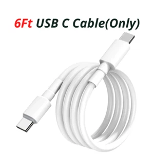 Dual Type C 40W Fast Car Charger Adapter For Android iPhone 15 Pro USB C Cable - Picture 1 of 16