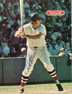 Rico Petrocelli Autographed Boston Red Sox Yearbook Page - Picture 1 of 1