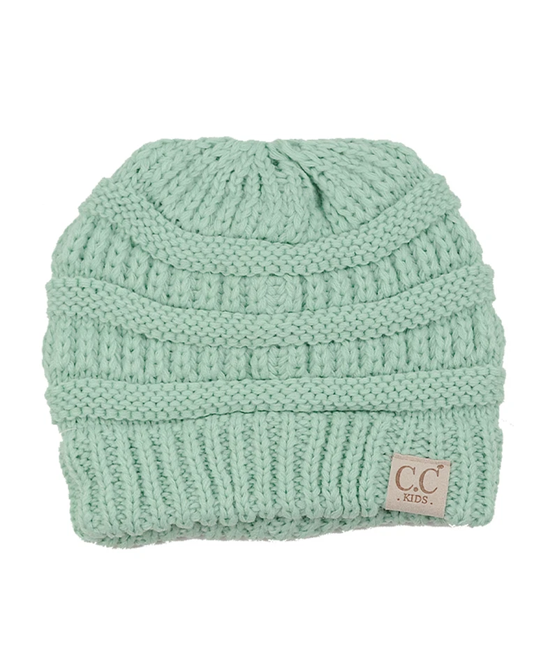 Совершенно новый детский CC Beanie милый теплый и удобный детский вязаный лыж C.C Beanie шляпа - Изображение 1 из 1