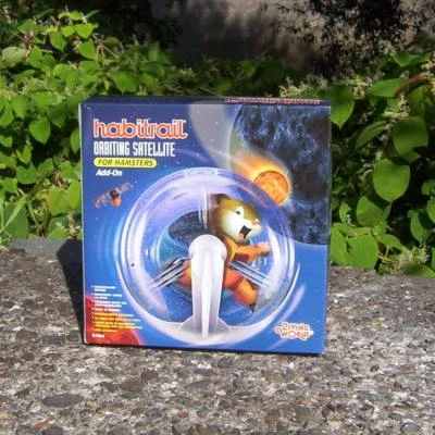 Hamsterrad Trainer Satellite Hamster Laufrad passend für Habitrail Retreat Käfig - Bild 1 von 3