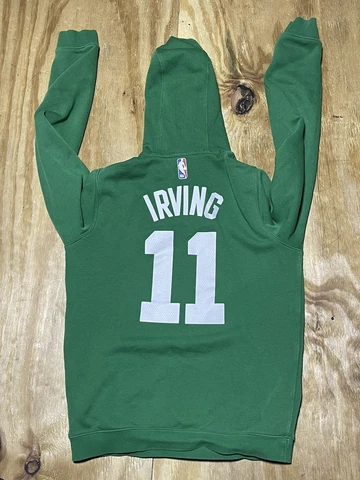 Nike Kyrie Irving Boston Celtics Hoodie Men S Pullover Green Youth Sweatshirt N8 Cover