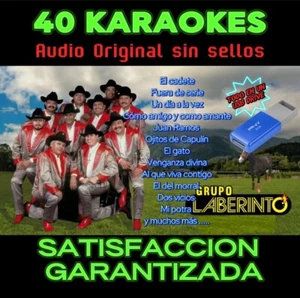 Grupo Laberinto Karaoke 40 Exitos en karaoke USB DRIVE - Picture 1 of 4