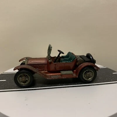 Matchbox Lesney England Models Of Yesteryear 1914 Stutz Red No. Y-8 Dark Red VTG - Image 1 of 4