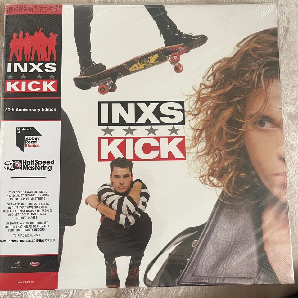 INXS "KICK" HALF SPEED MASTERED 30th ANNIVERSARYEDITION DOUBLE VINYL LP NEW/NEUF - Photo 1/1
