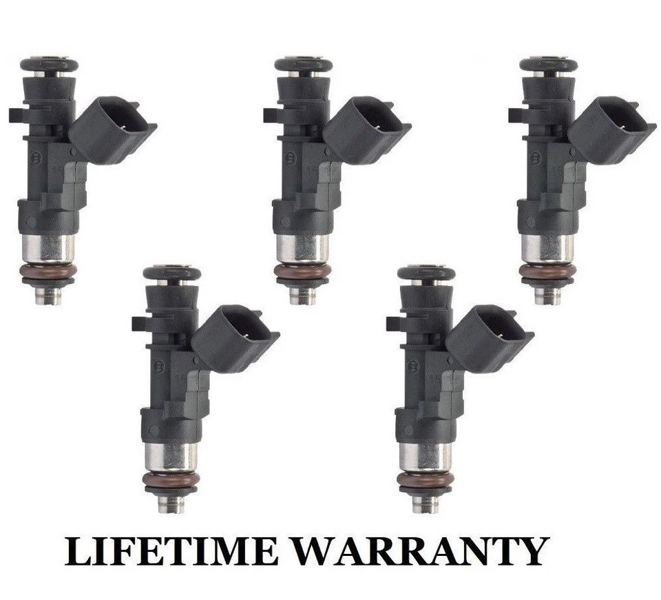 NUEVO Juego de 5 inyectores de combustible originales Bosch para Volvo V50 2005-2011 2,5 L I5 Foto 1 de 1