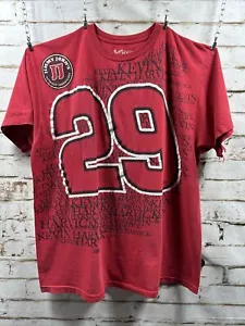 Kevin Harvick Chase Authentics #29 NASCAR Jimmy John’s Team Red T Shirt Men’s XL - Picture 1 of 17