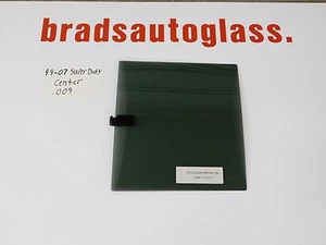 99-07 Ford F250 Super Duty CENTER GLASS sliding rear window back glass slider - Picture 1 of 4