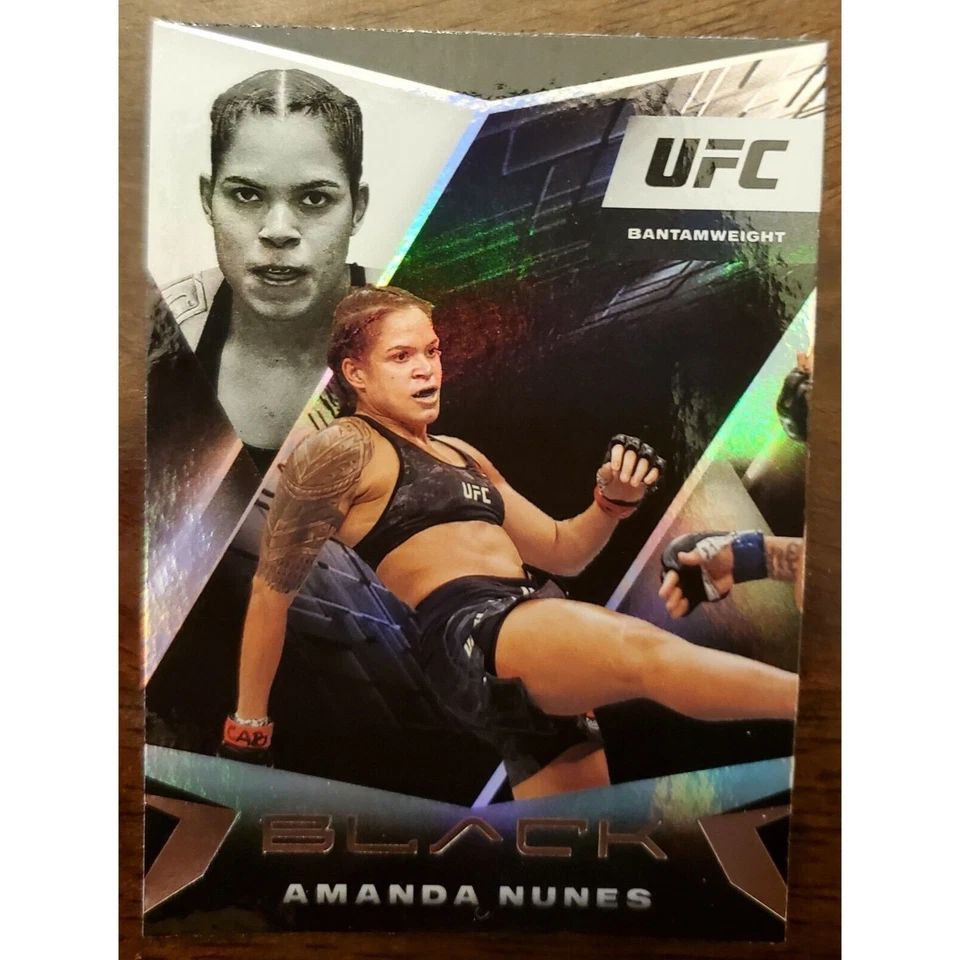 2021 Panini Chronicles Black UFC Amanda Nunes Bantamweight #105 - Image 1 of 1
