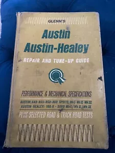 Austin Healey 100 six 3000 Austin America  glenns original workshop manual 1957 - Picture 1 of 5
