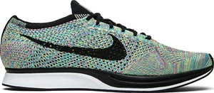 DS NIKE FLYKNIT RACER MULTI COLOR 2.0 2017 MEN’S SZ 13 BLUE LAGOON 526628-304 - Picture 1 of 12