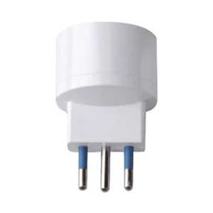 Adattatore Spina 10A S11 - Presa Schuko Bianco - Foto 1 di 1