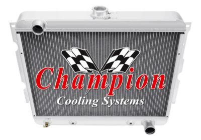 3 Row SZ Champion Radiator for 1971 1972 1973 Plymouth Satellite Small Block V8 Foto 1 de 4