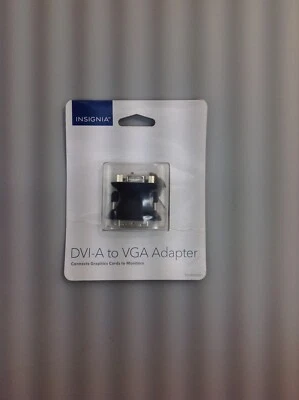 Insignia DVI-A to VGA Adapter Graphics Card to Monitor NS-PV90501 - Image 1 of 2