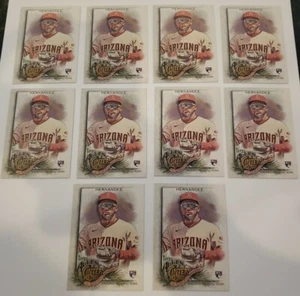 2022 Topps Allen & Ginter Base Card #43 (RC) Yonny Hernandez - Lot of 10 Cards - Picture 1 of 8