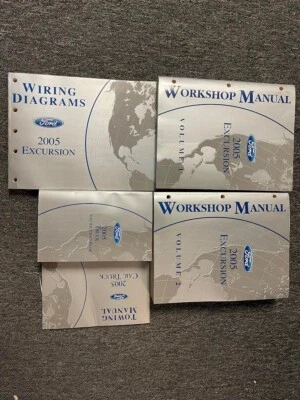 Camión Ford Excursion 2005 taller de servicio taller manual de reparación conjunto OEM W EWD + Foto 1 de 4