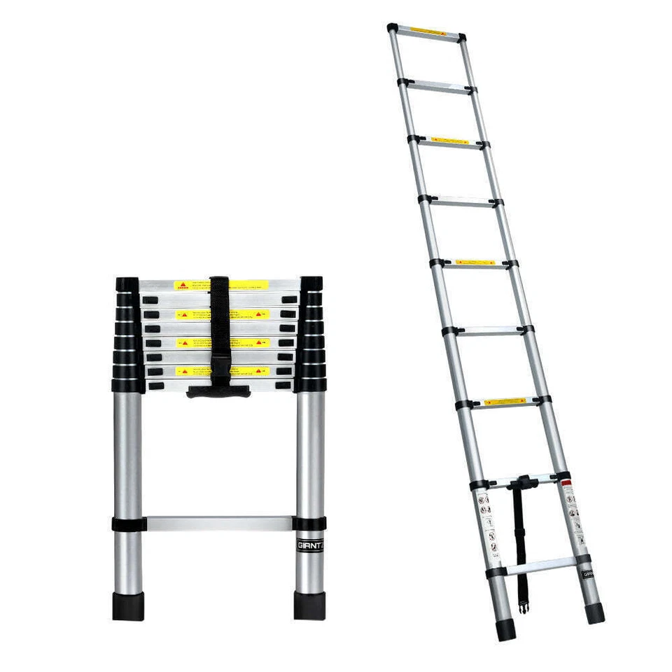 Giantz LDTLCPALUS26M Telescopic Ladder
