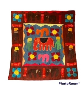 Vintage Handmade Cushion Cover:47x43cm-098 - Picture 1 of 9