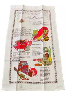 Recetas de toalla de té de lino Kay Dee Designs Nueva Orleans Lituania - Imagen 1 de 15