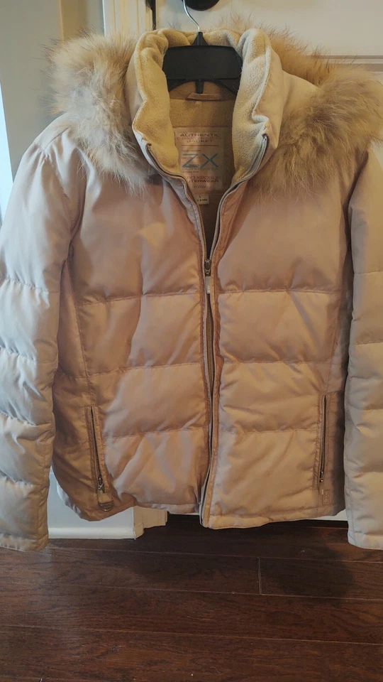 Authentic Element Down Protector Jacket With Fur Collar - Image 1 of 4