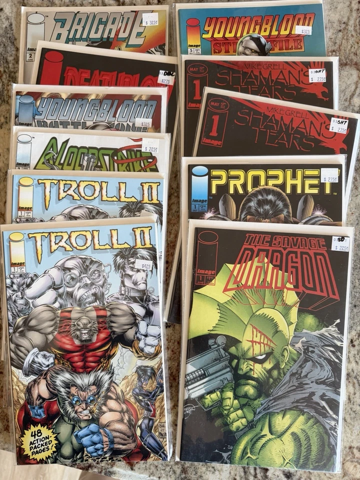 Lot of 11 Image Comics mid 1990’s New Bagged & Boarded - Image 1 of 1