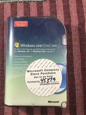 Windows Live OneCare All-in-one security and performance service Microsoft - Image 1 of 3