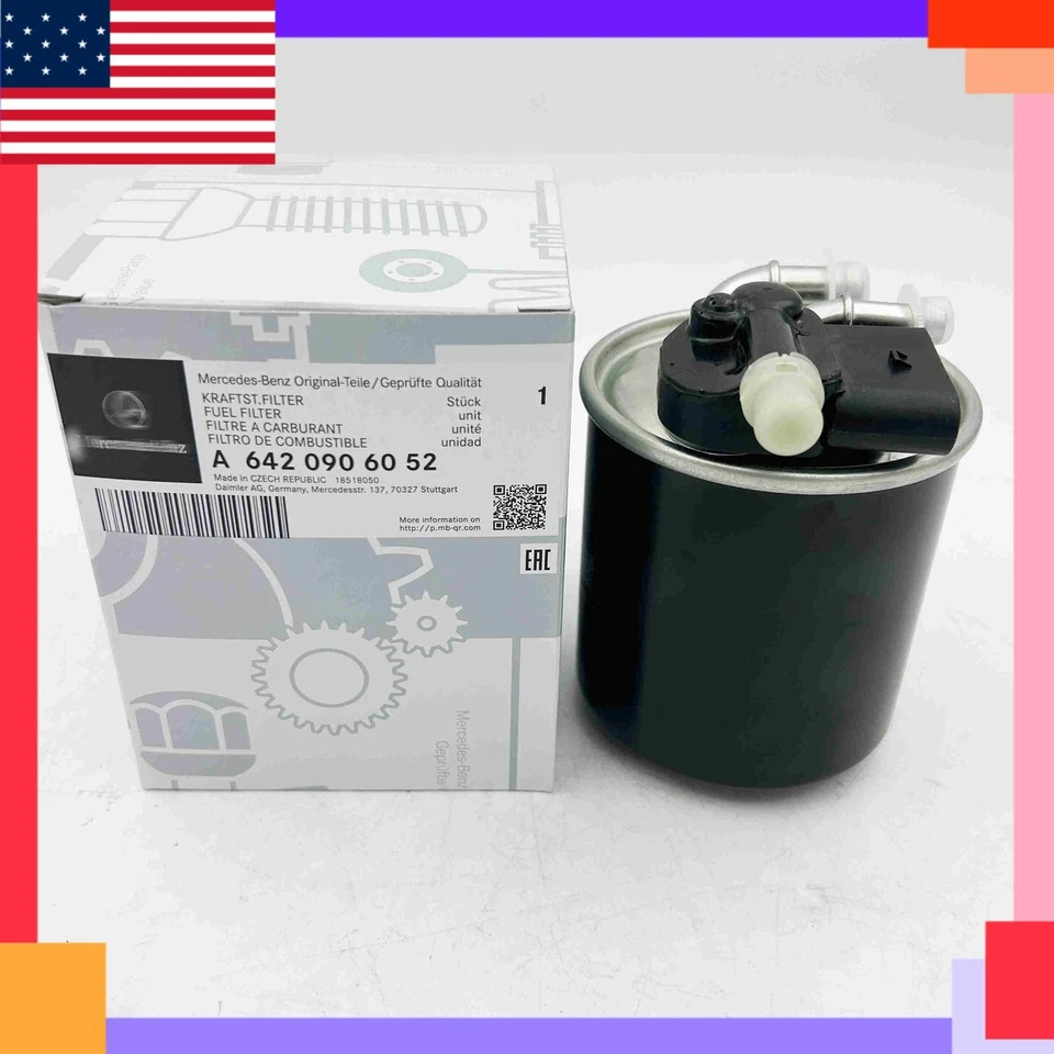 Filtro de combustível OEM com sensor para Sprinter 3500 GL350 ML350 E350 3.0L 6420906052 - Imagem 1 de 4
