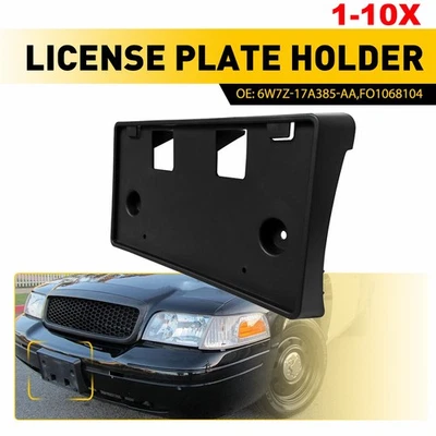 Nuevo soporte de etiqueta de matrícula frontal para Ford Crown Victoria 1998-2011 Foto 1 de 4