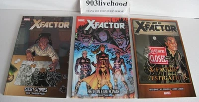 X-FACTOR VOL 19 CUENTOS 20 TIERRA INFERNAL 21 FINAL TPB GRÁFICO COMERCIAL GN DAVID Foto 1 de 4
