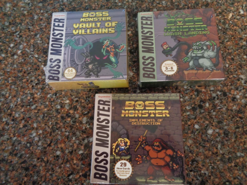 Boss Monster Vault of Villains Expansion by Brotherwise Games Bgm252