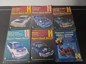 Lot Of 6 Haynes Repair Manual, Chevy, GMC, Dodge, SMALL ENGINR READ** - Picture 1 of 7