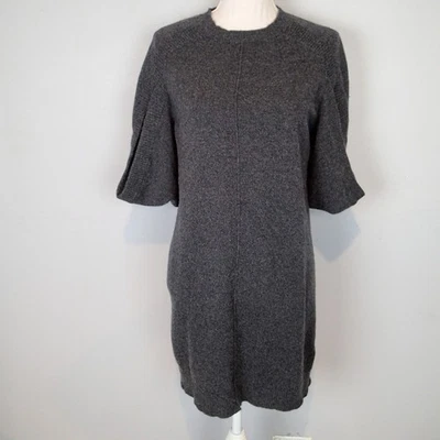 Vestido Suéter Allsaints Mujer Talla 8 Gris Cambio 100% Cachemira Tejido Foto 1 de 4