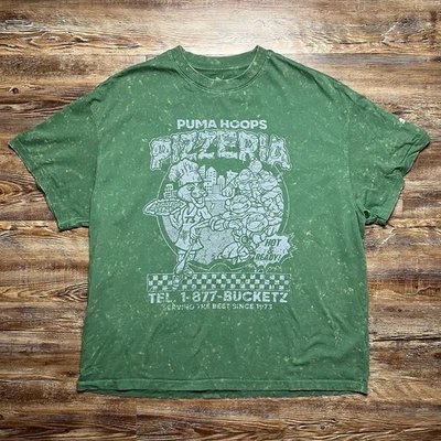 Camiseta Puma x TMNT Tortugas Ninja Puma Aros Gráfica Hombre’s Colaboración L Foto 1 de 4