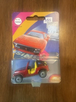 NEW!!  Siku 1053 Jeep CJ-5 Red Jeep / Made In West Germany RARE and HTF! - Image 1 of 3