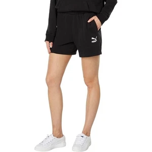 PUMA Essentials 4" Sweat Shorts Black Athletic Gym Casual Size Medium NWT - Picture 1 of 6