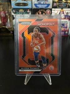 2024 Panini Prizm Monopoly WNBA Orange Refractor /124 Alyssa Thomas /124 #WNBA10 - Picture 1 of 2