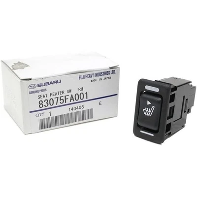 SUBARU Genuine Seat Heater Switch Forester Impreza Legacy BRZ 98-20 83075FA011 - Image 1 of 2