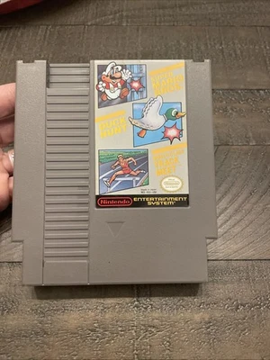 Super Mario Bros. / Duck Hunt / World Class Track Meet Mario With White Overalls - Image 1 of 4